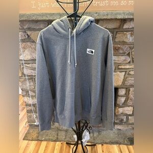 The North Face Men's Classic Gray Hoodie Heritage Patch Size Large